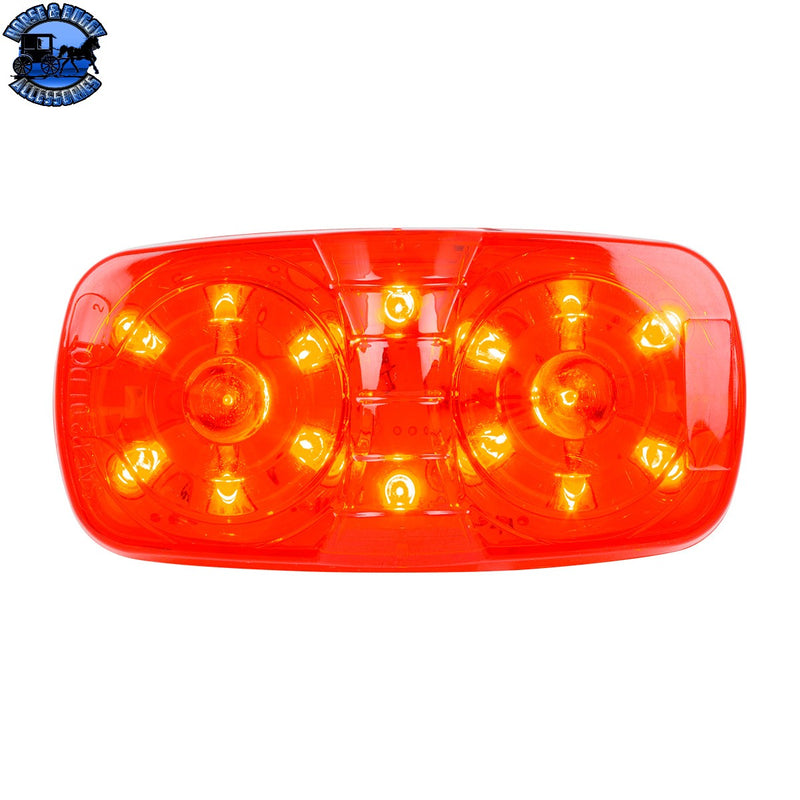 LUZ DE BALIZAMIENTO TIGRE EYE ROJA/ROJA 16 LED