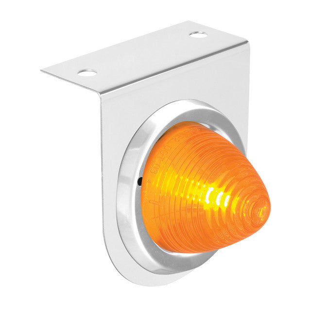 86304 Stainless Steel L Bracket w/ Single 2" Round Light