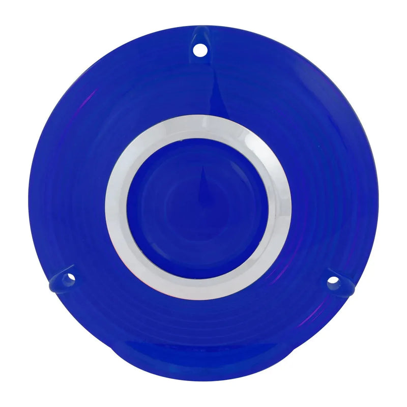 86721 Plastic Lens w/Chrome Rim (blue) #86721 Dark Blue