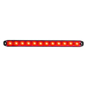 87046 15" SMART DYNAMIC SPYDER RED/RED 12 LED LIGHT BAR 16" LIGHT BAR Black