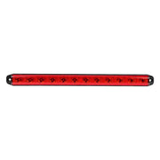 87046 15" SMART DYNAMIC SPYDER RED/RED 12 LED LIGHT BAR 16" LIGHT BAR Firebrick
