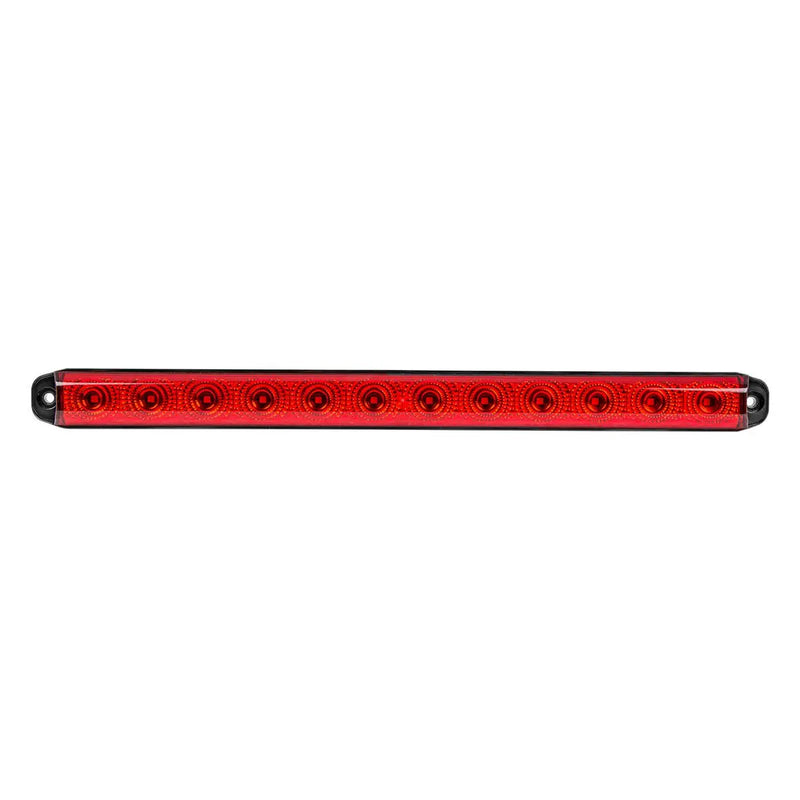 87046 15" SMART DYNAMIC SPYDER RED/RED 12 LED LIGHT BAR 16" LIGHT BAR Firebrick