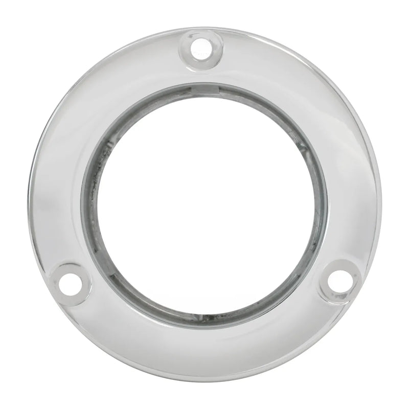 #87149 SS FLANGE MOUNT BEZEL FOR 2" SEALED LIGHT Bezel Light Gray