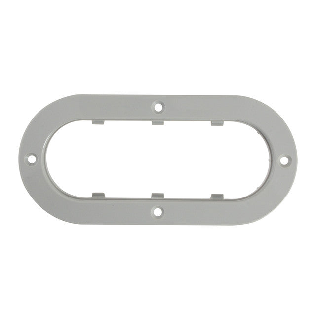 87202 (closeout) Flange Mount Bezel for 6-1/2" Large Oval Light