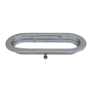 #87206 Flange Mount Bezel with Hidden Studs for 6.5″ Large Oval Light Light Slate Gray