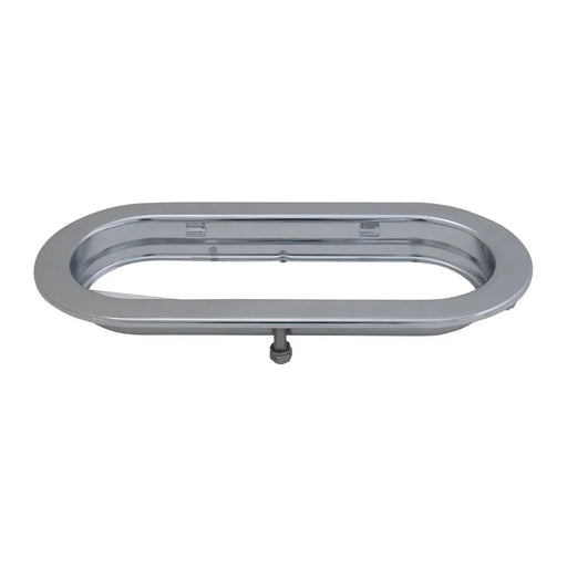 #87206 Flange Mount Bezel with Hidden Studs for 6.5″ Large Oval Light Light Slate Gray