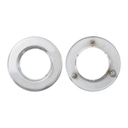 #87218 CR. STEEL FLANGE MOUNT RIM W/3 STUDS FOR GG 2.5" LED LIGHTS ( CHROME STEEL) Light Gray