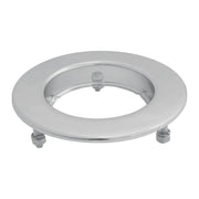 #87218 CR. STEEL FLANGE MOUNT RIM W/3 STUDS FOR GG 2.5" LED LIGHTS ( CHROME STEEL) Gray