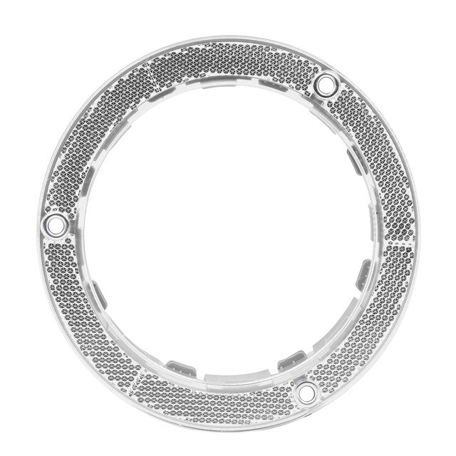 87262 White Reflective Plastic Flange Mount Bezel for 4" Light