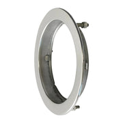 81969 Flange Mount Bezel with Hidden Studs for 4â€³ Round Light Gray
