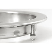 81969 Flange Mount Bezel with Hidden Studs for 4â€³ Round Light Light Gray