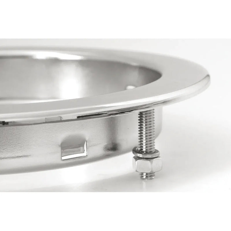 81969 Flange Mount Bezel with Hidden Studs for 4â€³ Round Light Light Gray