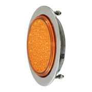 81969 Flange Mount Bezel with Hidden Studs for 4â€³ Round Light Chocolate