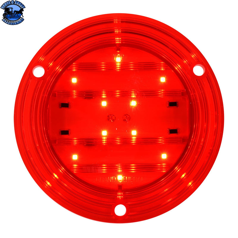 4" High Power LED Flange Mount Sleeper/Utility Sealed Light (CHOOSE LED & LENS COLOR)