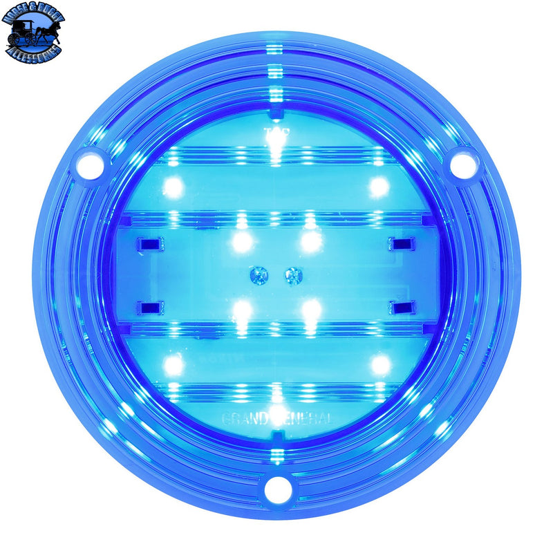 4" High Power LED Flange Mount Sleeper/Utility Sealed Light (CHOOSE LED & LENS COLOR)