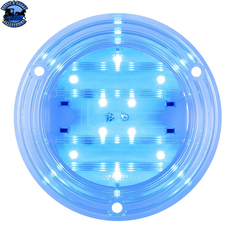 4" High Power LED Flange Mount Sleeper/Utility Sealed Light (CHOOSE LED & LENS COLOR)