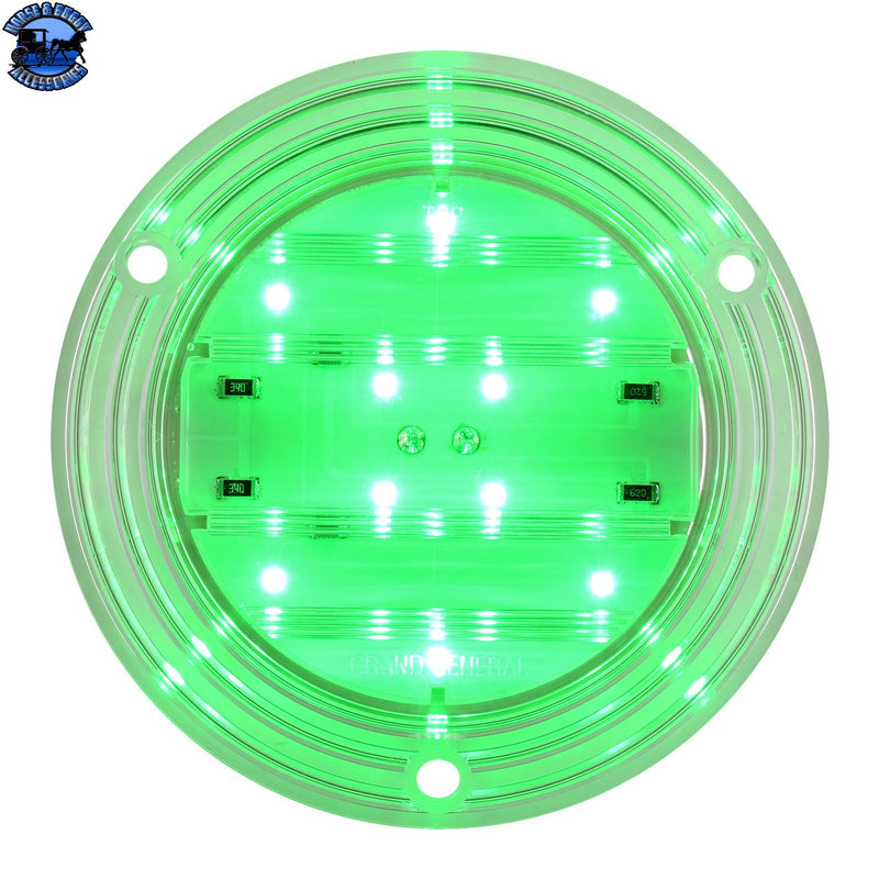 4" High Power LED Flange Mount Sleeper/Utility Sealed Light (CHOOSE LED & LENS COLOR)