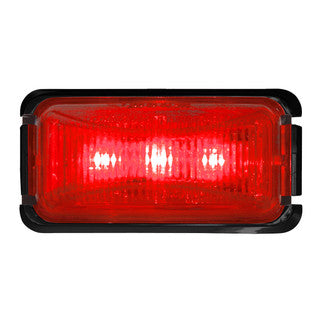 87601 Small Rectangular LED Light Red