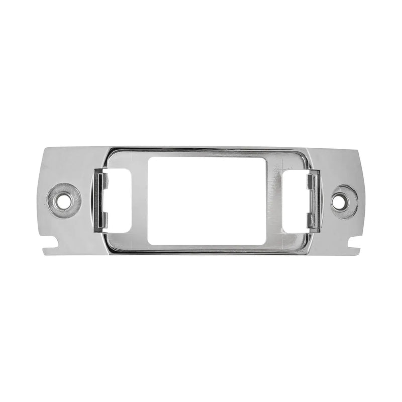 #87669 Adapter Mount Rail Style Bracket for Small Rectangular Light (CHROME PLASTIC) BRACKET Gray