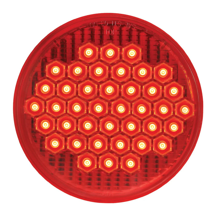 Firebrick 4″ HIGH COUNT LED LIGHT, RED/RED