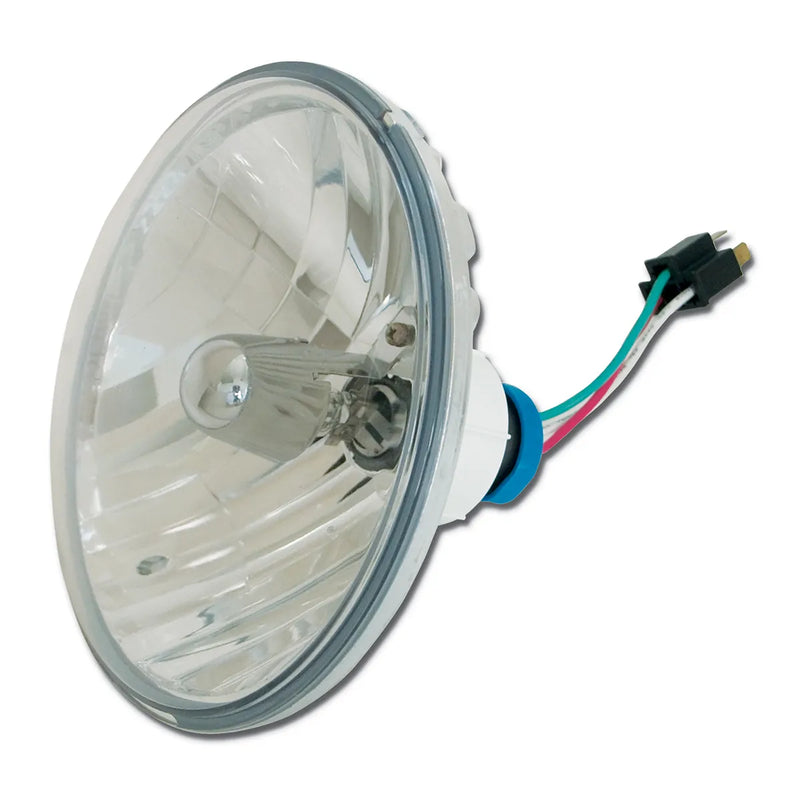 #87838 Round Complex Reflector Headlamps headlamp Gray