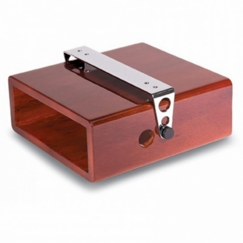 Caja CB de madera de 7-1/2" x 2-3/8" - Salida lateral