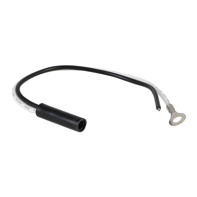 88089 Single Female Light Plug with 2 Wires for 0.180 Bullet