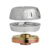 UP-88213 Chrome Steering Wheel Hub & Horn Button Kit For 2000 or Older Navistar International