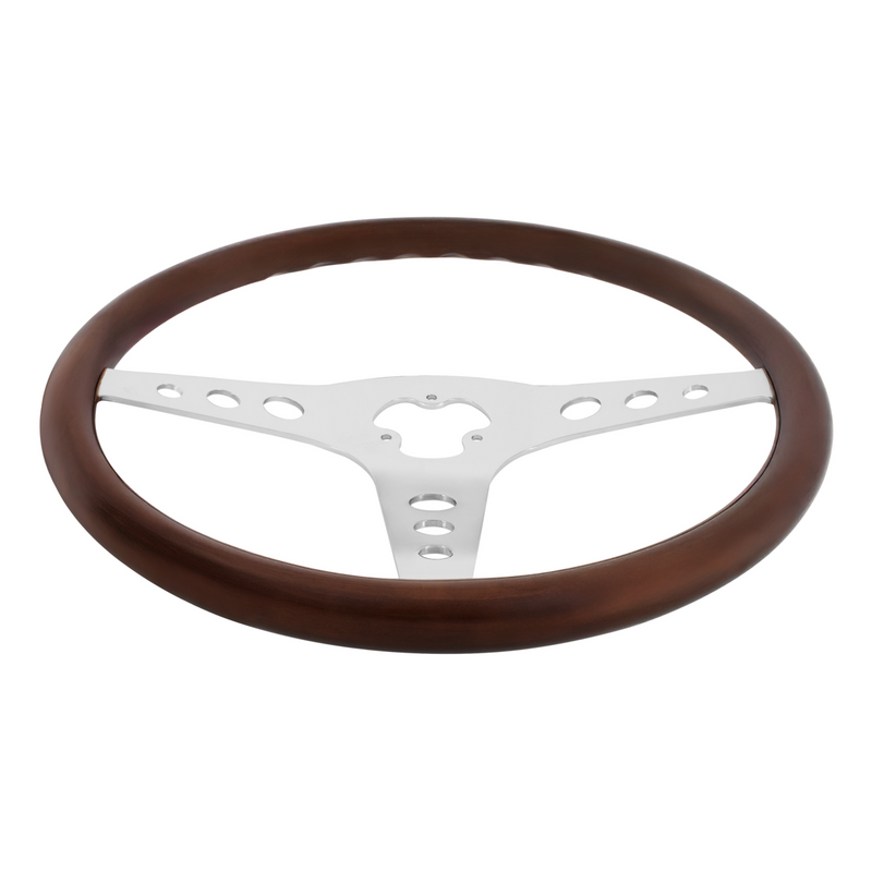 UP-88221 18" Chrome GT Steering Wheel