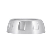 Universal (3 hole) Chrome Bezel And Horn Button #88261 STEERING HUB Light Gray