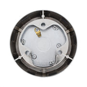 Universal (3 hole) Chrome Bezel And Horn Button #88261 STEERING HUB Light Gray