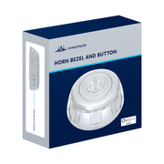 Universal (3 hole) Chrome Bezel And Horn Button #88261 STEERING HUB Midnight Blue