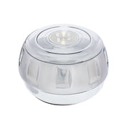 #88291 Chrome Steering Wheel Hub & Horn Button Kit For Kenworth (1995-1997) & Peterbilt (1993-1998) STEERING HUB Light Gray