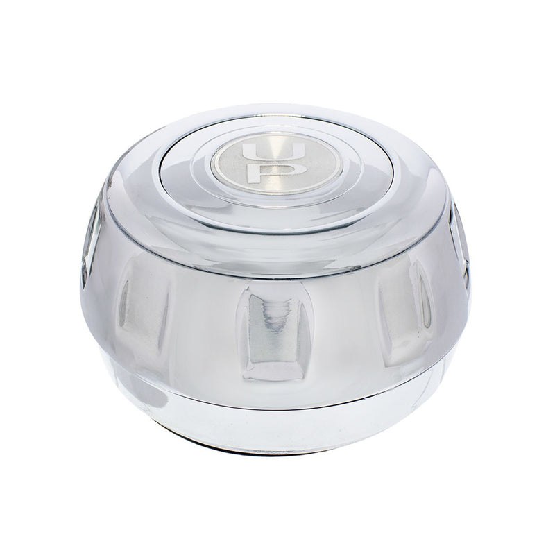 #88291 Chrome Steering Wheel Hub & Horn Button Kit For Kenworth (1995-1997) & Peterbilt (1993-1998) STEERING HUB Light Gray