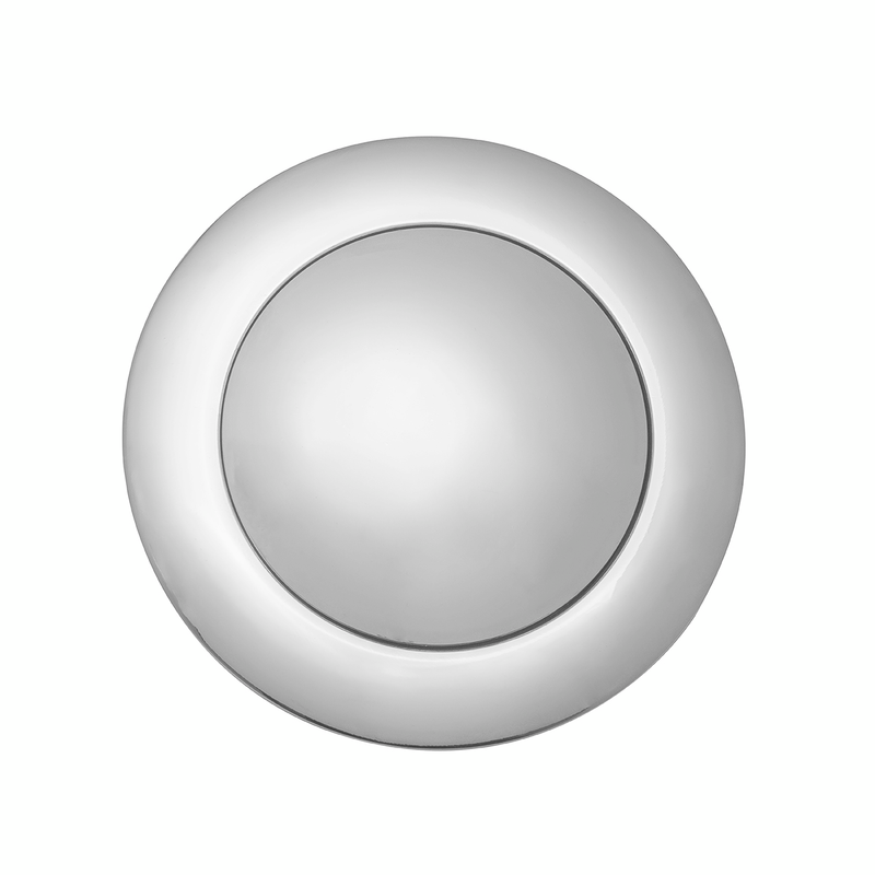 Chrome Billet Style Aluminum Horn Button