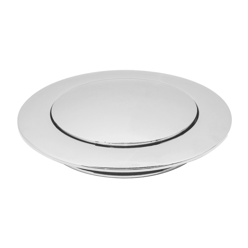 Chrome Billet Style Aluminum Horn Button