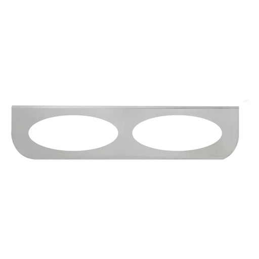 89039 Chrome â€œLâ€ Shape Light Bracket for Plug-In Y2K Incandescent Marker Lights Gray