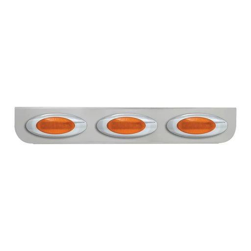 89050 Chrome â€œLâ€ Shape Light Bracket for Plug-In Y2K Incandescent Marker Lights Gray