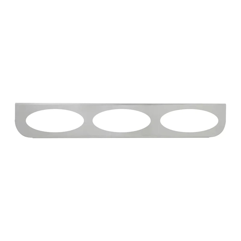 89059  Chrome “L” Shape Light Bracket for Plug-In Y2K Incandescent Marker Lights Gray