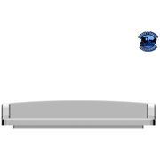 Chrome Plastic Switch Label Covers With Visor For Freightliner Classic/FLD (6-Pack) #40958 Switch Cover Gray