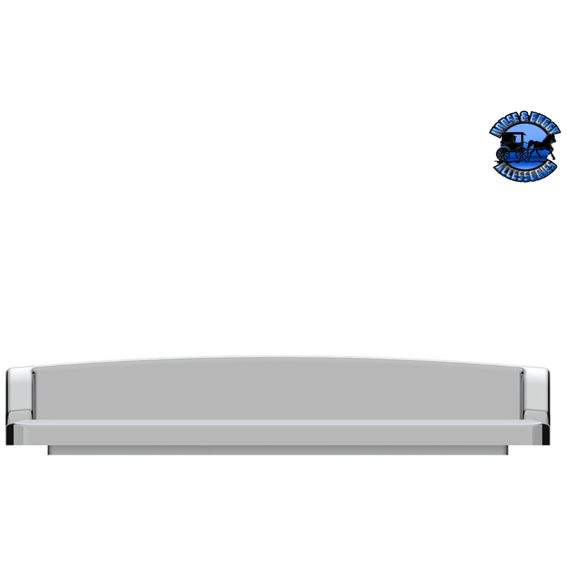 Chrome Plastic Switch Label Covers With Visor For Freightliner Classic/FLD (6-Pack) #40958 Switch Cover Gray