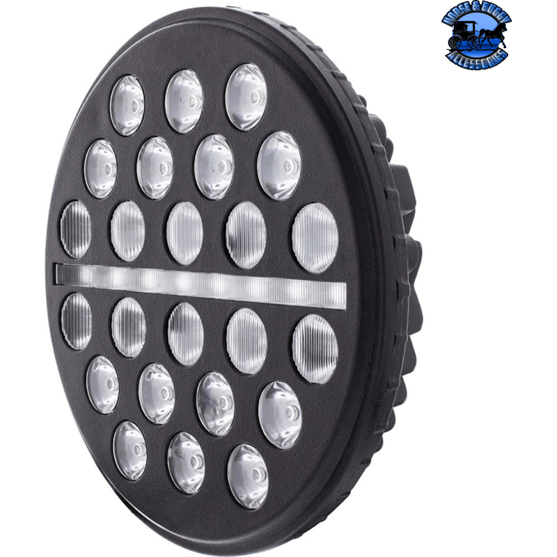 ULTRALIT - 24 HIGH POWER LED CIRCULAR LIGHT WITH DUAL COLOR LED POSITION LIGHT BAR #36452 LED Circular Light Dark Slate Gray
