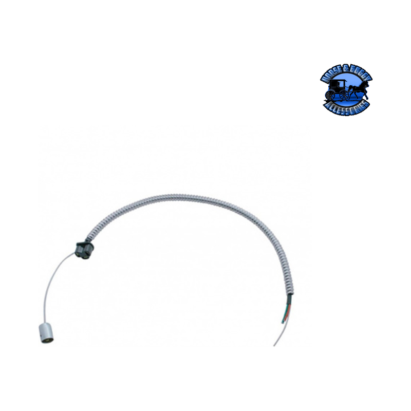 HEADLIGHT BEZEL WITH TURN SIGNAL FOR 1989-2009 FREIGHTLINER FLD (Choose Side) Headlight Bezel Driver's Side,Passenger's Side Gray