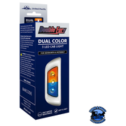 3 LED DOUBLE FURY CAB LIGHT FOR 2013-2021 KENWORTH T680 & 2012-2021 PETERBILT 579 (Choose LED Color) CAB LIGHT Amber and Blue,Amber and Green,Amber and Purple,Amber and Red,Amber and White Midnight Blue