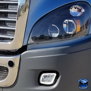 LED FOG LIGHT WITH LED POSITION LIGHT FOR 2008-2017 FL CASCADIA -COMPETITION SERIES (Choose Side) LED FOG LIGHT Driver's Side,Passenger's Side Dark Slate Gray