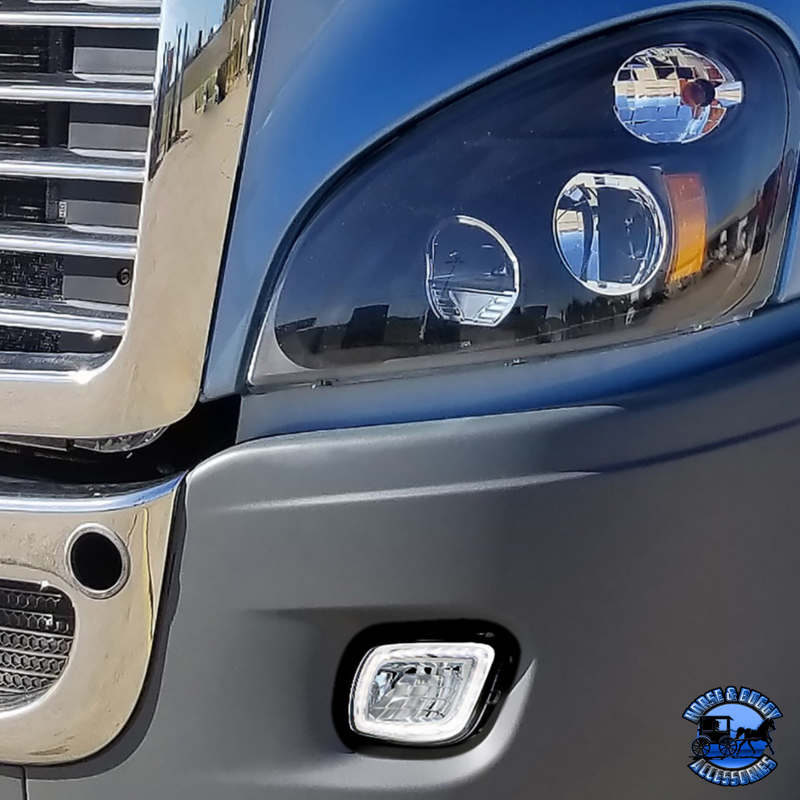 LED FOG LIGHT WITH LED POSITION LIGHT FOR 2008-2017 FL CASCADIA -COMPETITION SERIES (Choose Side) LED FOG LIGHT Driver's Side,Passenger's Side Dark Slate Gray