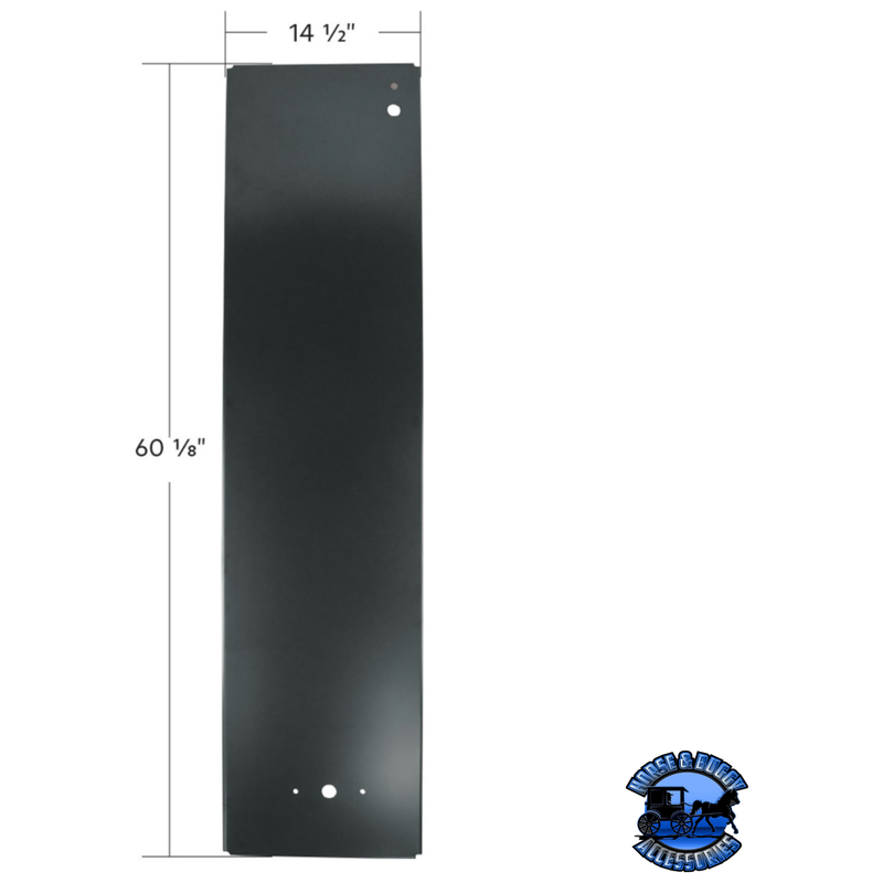 LOWER SIDE CAB FAIRING EXTENSION FOR 2022-2025 KENWORTH T680 (Choose Side) Cab Driver's Side,Passenger's Side Dark Slate Gray