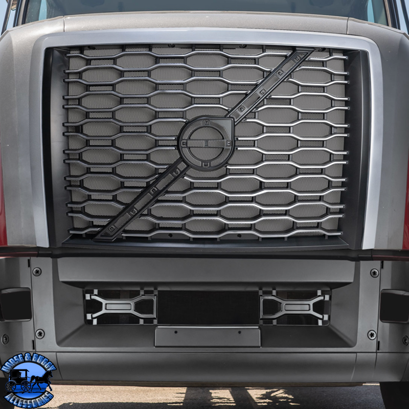 TRUCK GRILLE FOR 2018-2024 VOLVO VNL #21823 Grille Dark Slate Gray