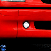 FOG LIGHT FOR 2001-2011 FREIGHTLINER COLUMBIA (Choose Color) FOG LIGHT Chrome,Black Firebrick