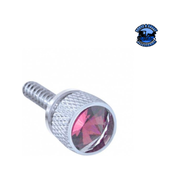 DASH SCREW WITH VARIOUS COLOR CRYSTAL FOR 2008-2017 FREIGHTLINER CASCADIA (Choose Color) Dash Screw Purple Gray
